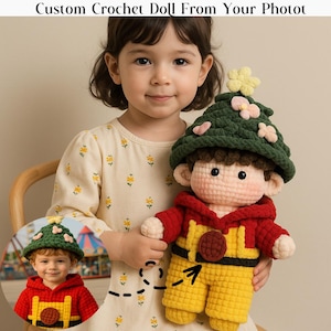 Paar Porträt Puppe, Benutzerdefinierte Paar Puppe, Look Alike Puppe, Häkeln Hochzeitsgeschenk, Jubiläum Geschenk, personalisierte Handmade häkeln Geschenk für Mama Papa