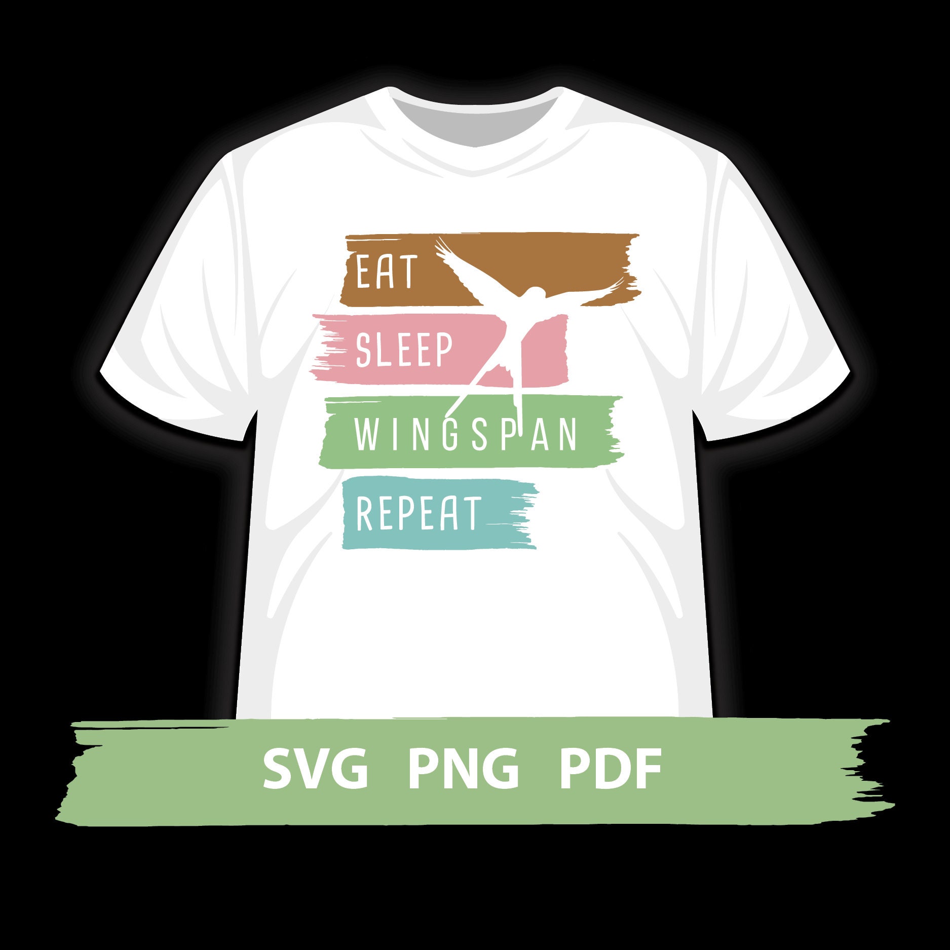 Wingspan Board Game SVG PNG PDF Eat Sleep Wingspan Repeat Etsy