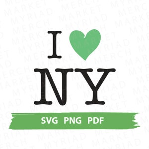 King of New York Brettspiel inspiriert SVG PNG PDF | I heart ny | Attack Heal Victory | Clipart Cricut/Silhouette | Vektor Cut Datei, Download