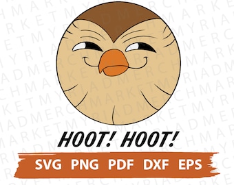 Hootie Hoot Owl SVG | Cricut/Silhouette Cut File (Digital Download)