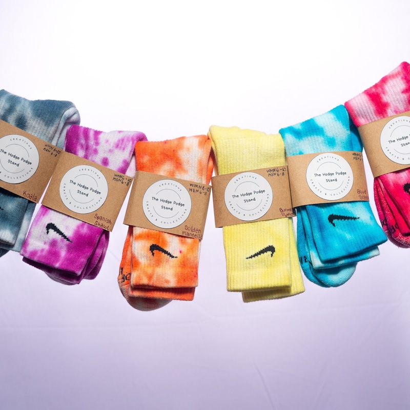 womens tie dye nike socks