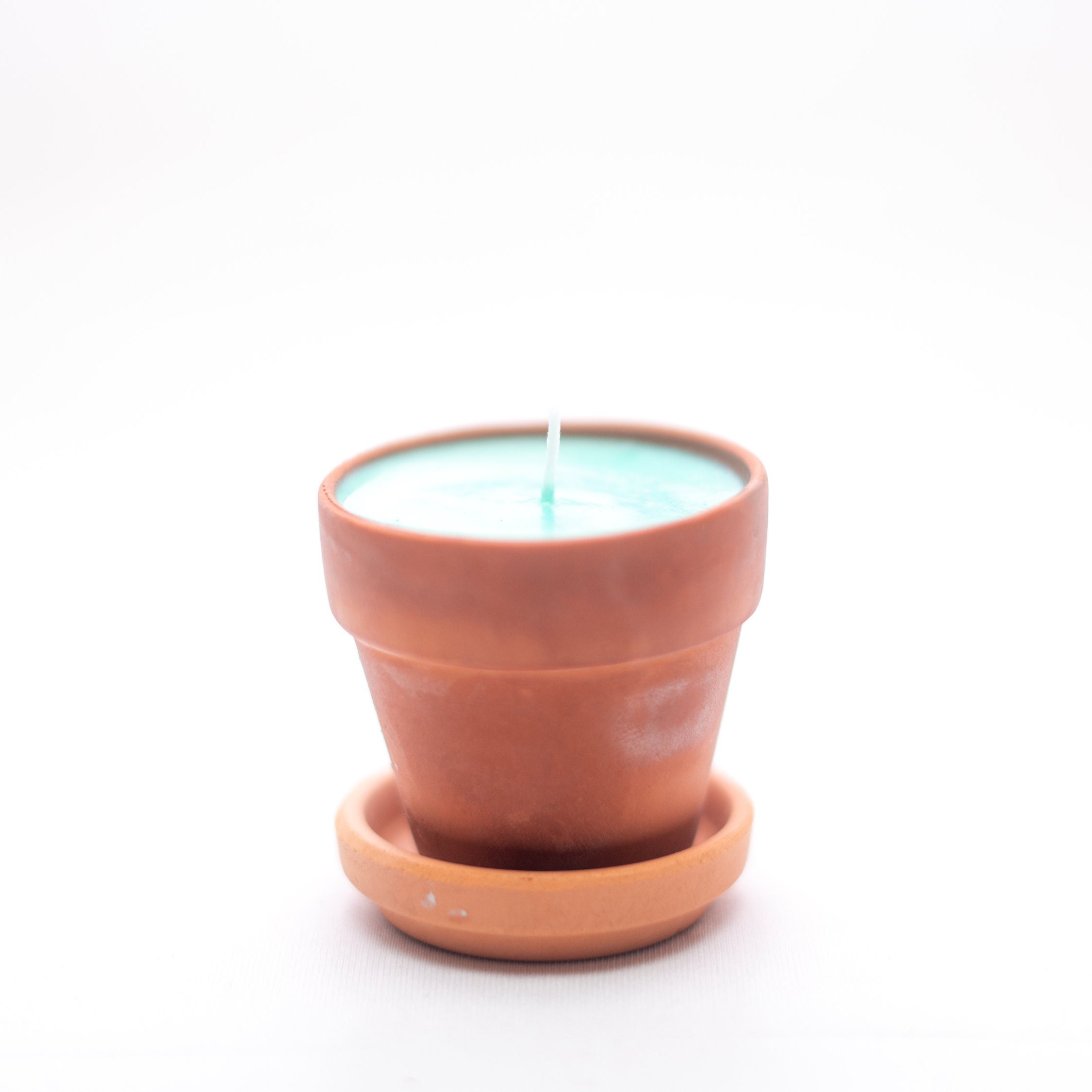 Mini terra cota Pot Candle Holders