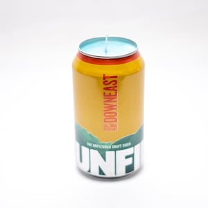 Beer CANdles, hand poured, soy wax, can candles, recycled gift, unique gift, beer, beer candle, bachelor party gifts, homemade, soda can