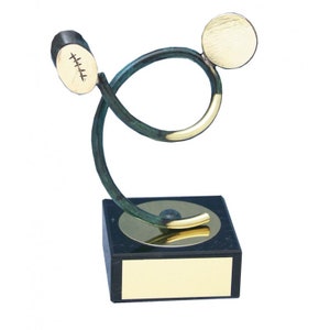 Trophy Monster Bilbao  Rugby Player Handmade  Metal Trophy