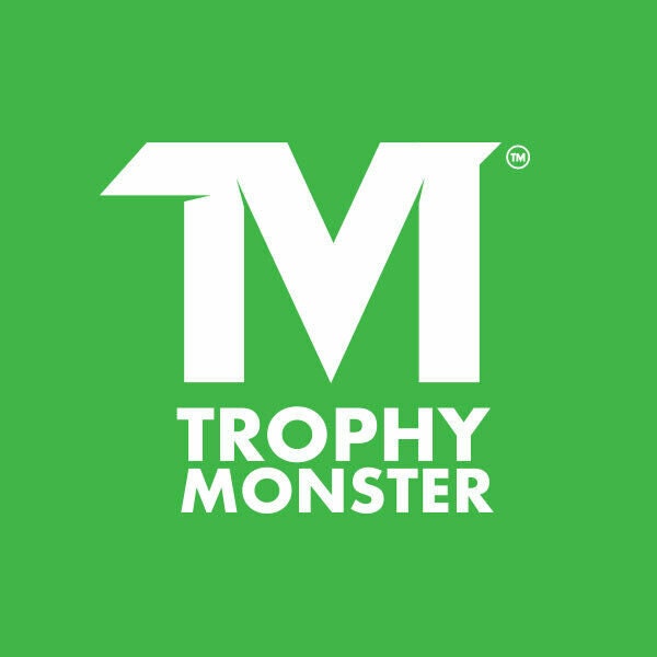 Trophée De Motocross Super Style ! Moulé Sous Pression, Colonne Verte Et Base En Marbre Blanc, Pour Vos Courses