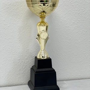 Trophy Monster Luxury gold , silver metal trophy cup 3 sizes
