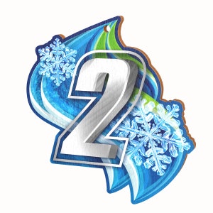 TrophyMonster Winter Sports 2nd Place Eco Friendly 5/16&quot; Thick Wood  Medal Award  3 Sizes