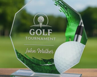 Premio Hopper Golf Glass /GRABADO Y ENTREGA GRATIS/ / Descuentos por volumen disponibles /Grabado gratis