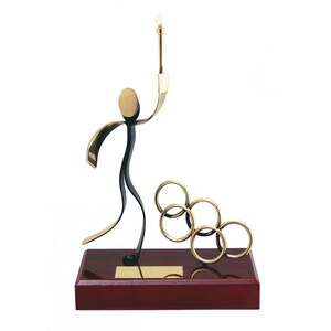 Trophy Monster  Olympiad   Handmade Metal Trophy