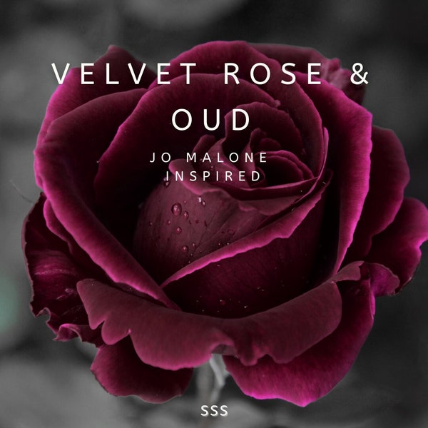 Velvet Rose and Oud Luxury Fragrance Oil - Style of Jo Malone, Various Sizes,  Free P&P