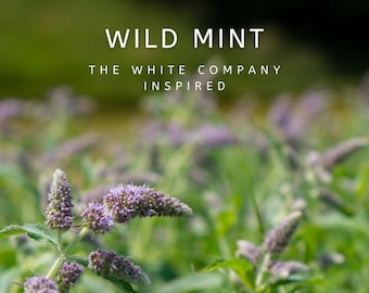Wild Mint Fragrance & Diffuser Oil White Company Inspired. Free Shipping. Highly Concentrated and Long Lasting. Various Sizes Available.