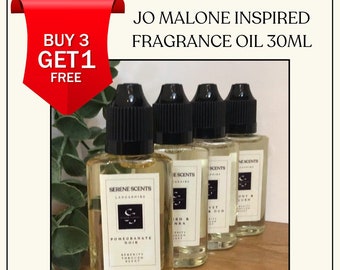 Jo Malone Inspired Fragrance Oils 30ml Over 20 Jo Malone Inspired Fragrances . Perfect For Burners, Electronic Diffusers Wax Melts & Candles