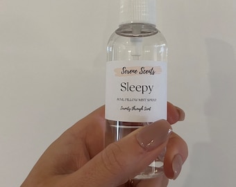 Sleepyy Pillow Mist Spray. Perfect Mist Spray. Available in Travel Size, Intense Fragrance. Great Gift.