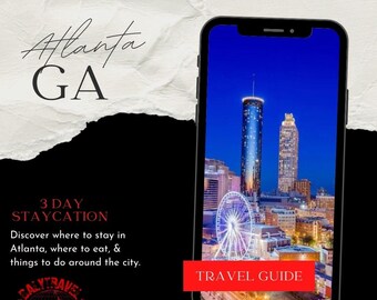 3 Day Staycation Itinerary in Atlanta, Georgia Travel Guide, Atlanta Travel Blog