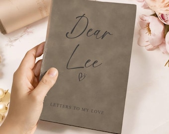 Custom Engraved Journal ,Letter to My Love Journal,Birthday Gifts,Anniversary Gifts,Valentine's Day Gift for Him/Her,Boyfriend Husband Gift