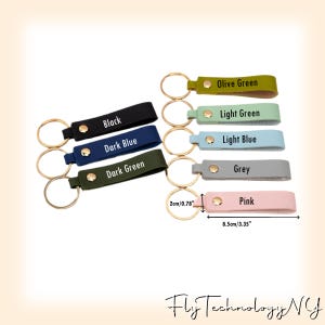 Personalized Scannable Spotify Code Keyring,Custom Song Keychain, Music Lover Gift,Engraved Leather Keychain,Valentine Gift,Anniversary Gift image 13