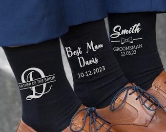 Groomsmen Sock,Custom Groomsman Socks for the Wedding Party,Personalized Wedding Gifts,Best Man Socks,Groomsmen Gift,Wedding Sock