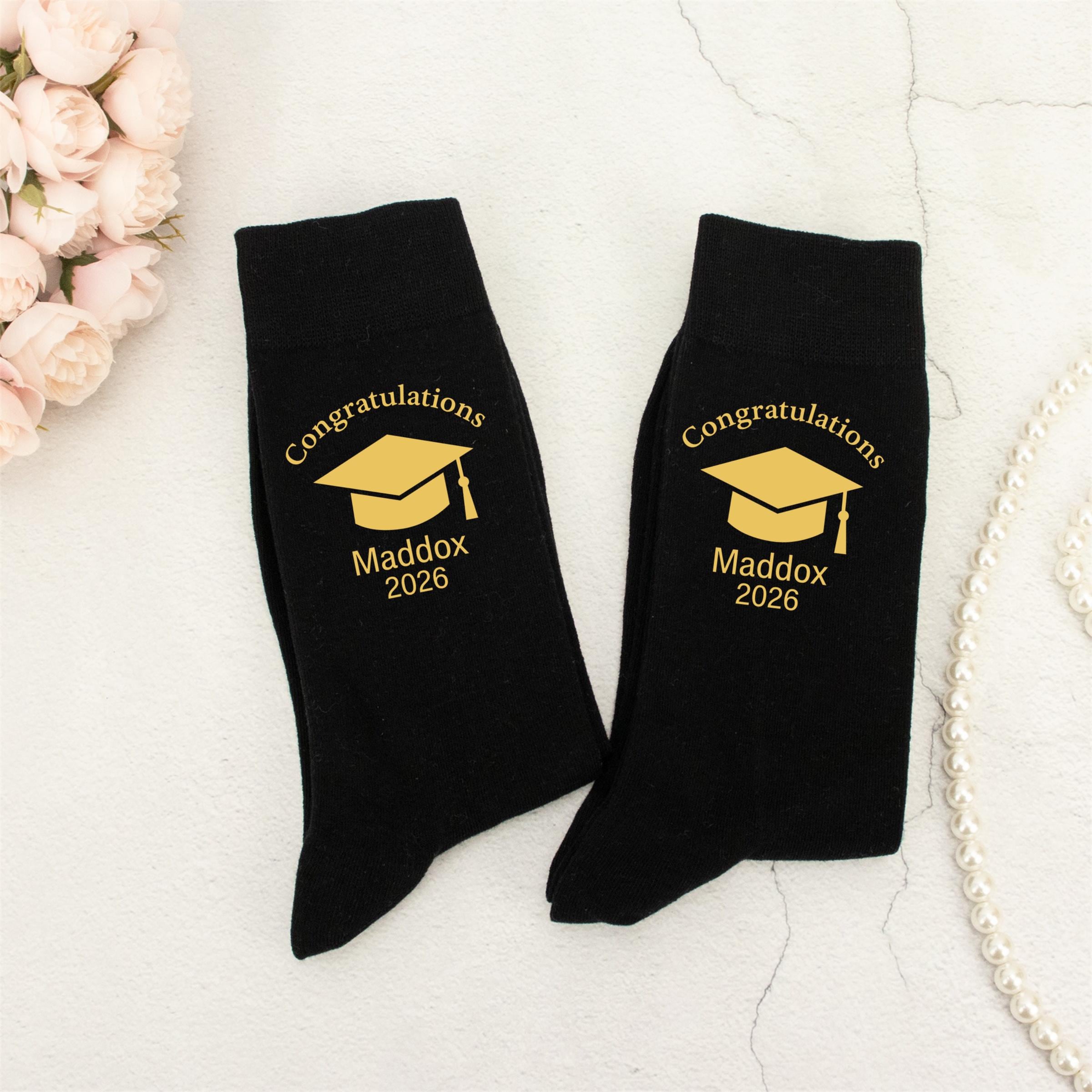Black and Gold Socks - Etsy