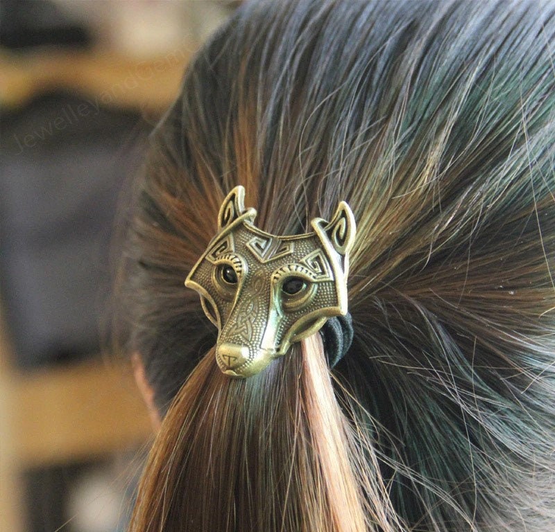 Boar Hair Pins, Viking Hair Accessories