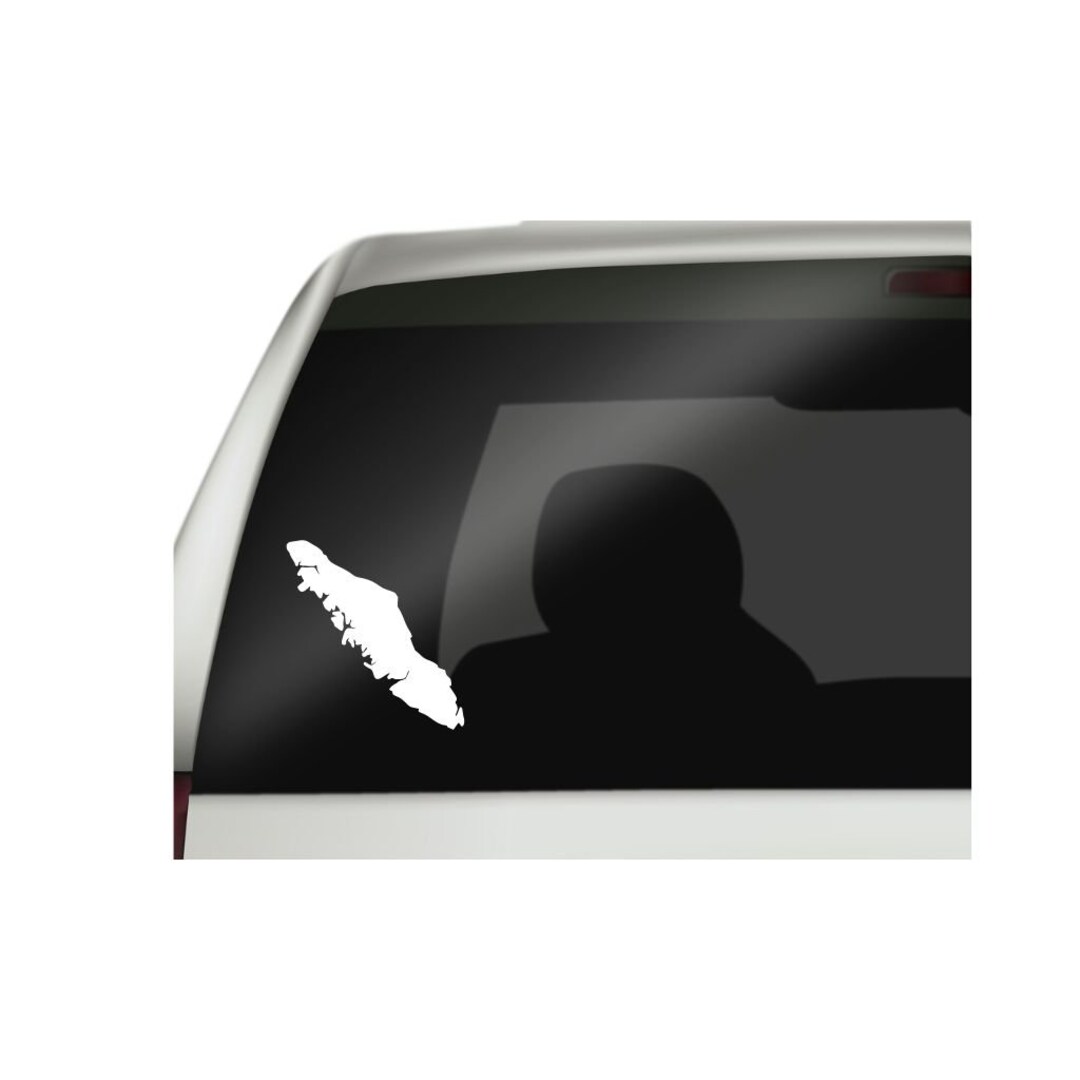 Vancouver Island, Decal, Car Decal, Sticker, Window Sticker, Window