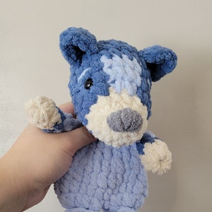 Bluey Inspired Lovie, mini lovie size