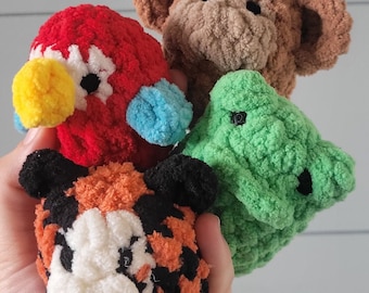 Jungle Pocket Pets Crochet Pattern Download