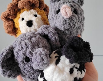 Safari Pocket Pets Crochet Pattern Download