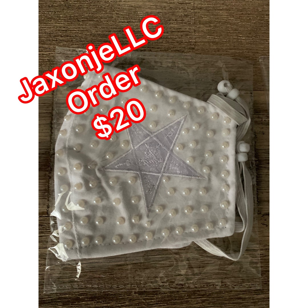 Order of the Eastern Star Mask Pearl O.E.S - Etsy