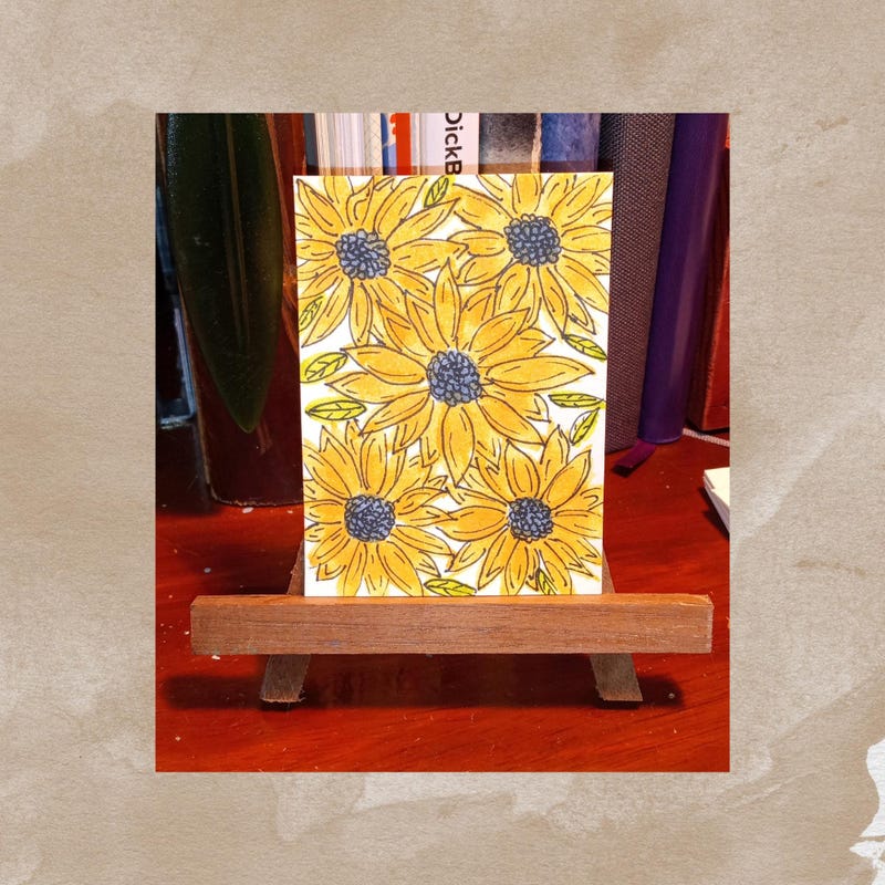 Wash and Ink Aceo Cards - Etsy
