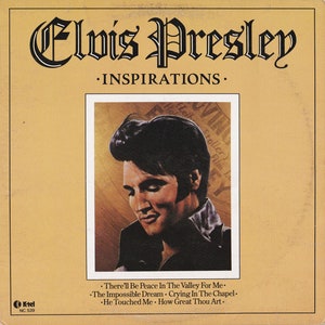 Elvis Presley – Inspirations vinyl record album LP rock