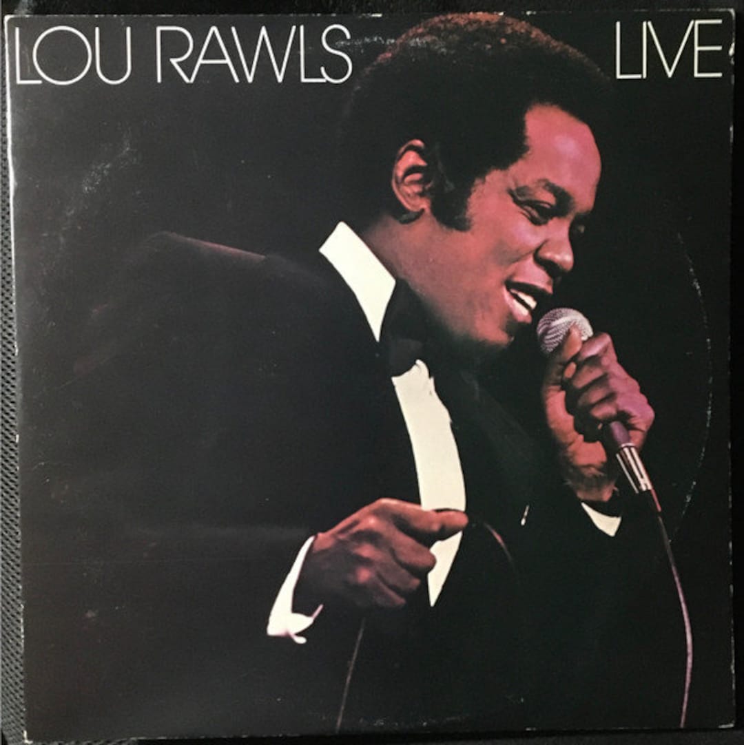 Lou Rawls – Live Vinyl Record - Etsy
