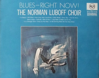 The Norman Luboff Choir – Blues - Right Now! album vinyl record, album JAZZ