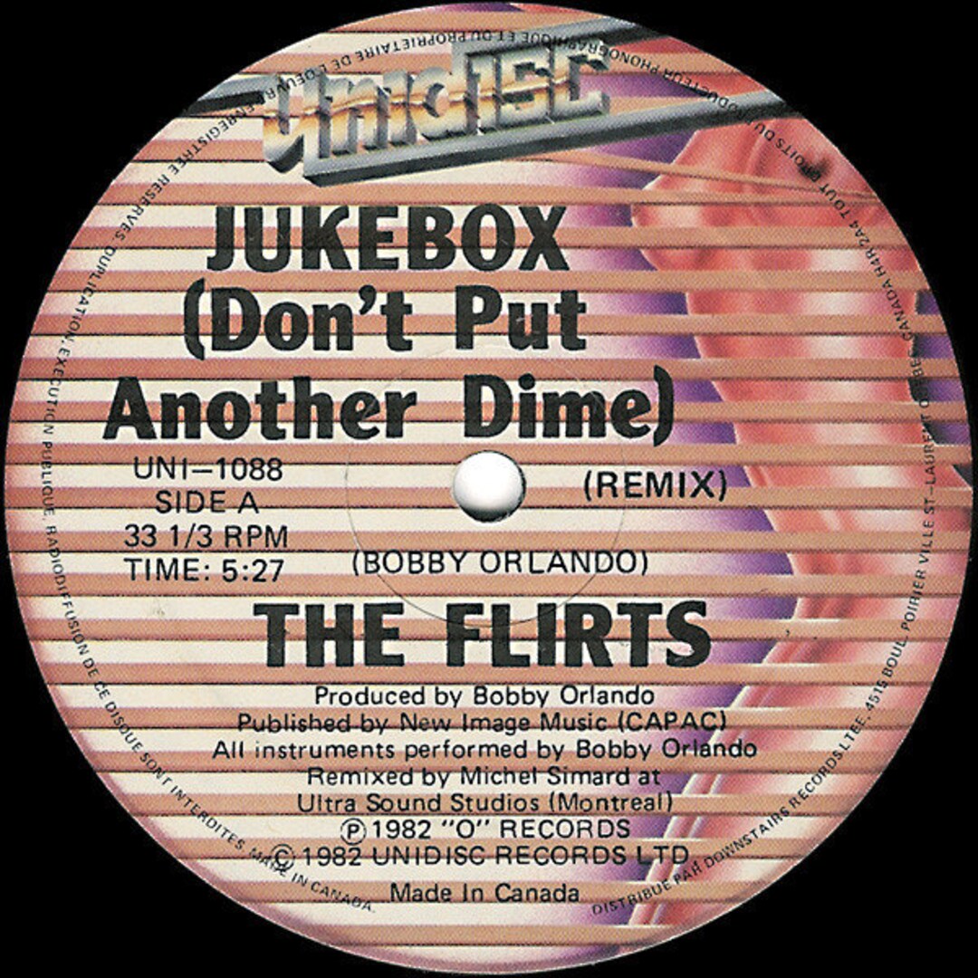 The Flirts Jukebox don't Put Another Dime remix Etsy