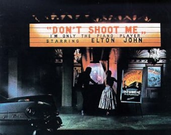 Elton John – Don't Shoot Me, I'm Only The Piano Player vinyl record