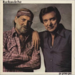 Willie Nelson & Ray Price – San Antonio Rose vinyl record, LP, Album LP Country excellent Please read full description