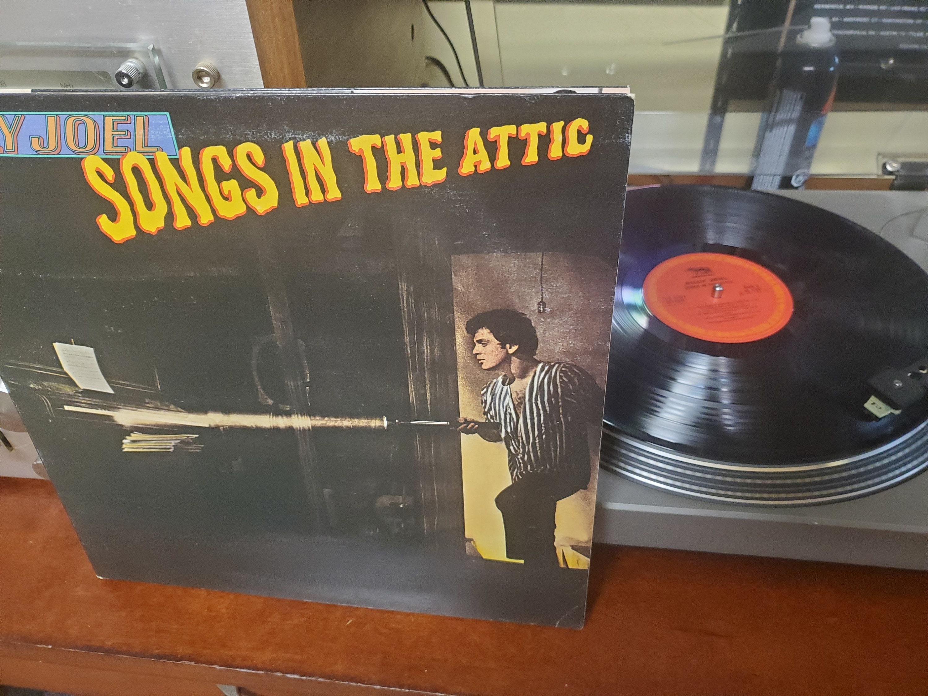 Billy Joel Songs in the Attic Vinyl Record Etsy