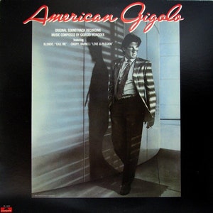 Giorgio Moroder American Gigolo Original Soundtrack Recording album vinyl record LP image 1