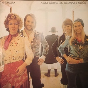ABBA Waterloo vinyl record album LP pop