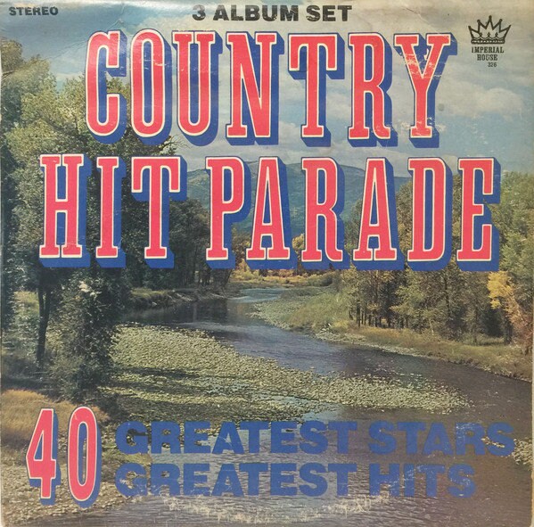 Country Hit Parade VARIOUS triple album vinyl record, album COUNTRY