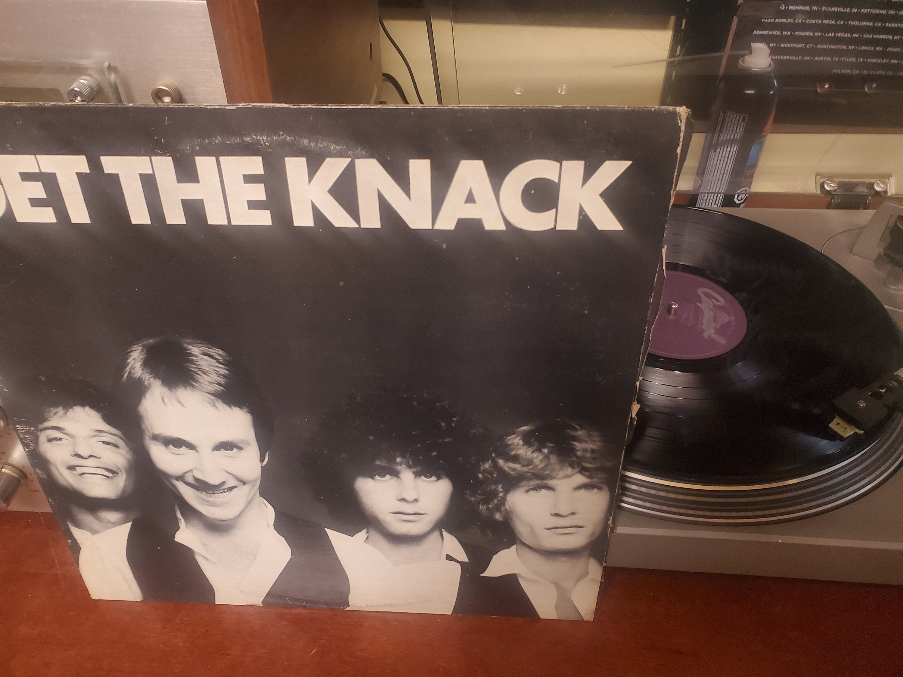 The Knack Get the Knack Vinyl Record Etsy Canada