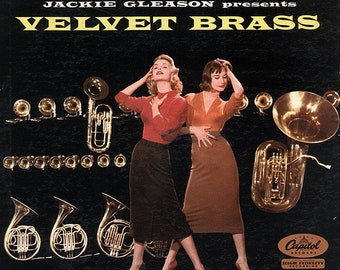 Jackie Gleason - Jackie Gleason Presents Velvet Brass, disque vinyle LP