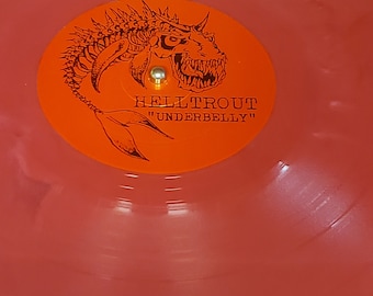 Helltrout – Underbelly vinyl record album LP  Grunge, Hard Rock, Heavy Metal**Nirvana drummer