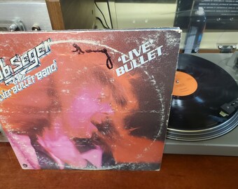 Bob Seger Live bullet double Vinyl record