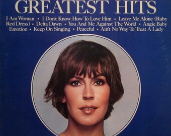 Helen Reddy Greatest Hits album vinyl record LP