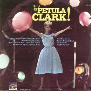 Petula Clark - Schallplatte von Petula Clark