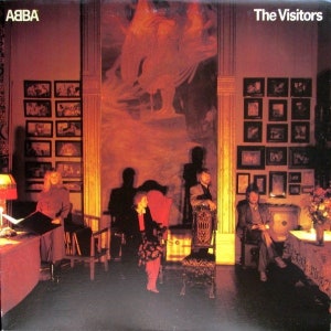 ABBA – The Visitors vinyl record LP EXCELLENT