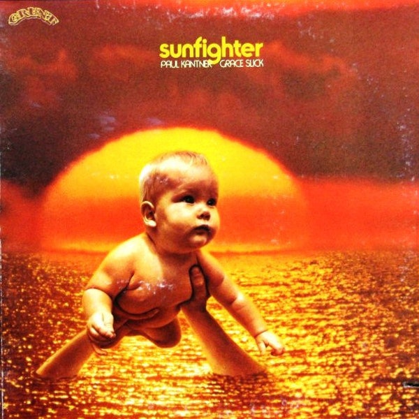 Paul Kantner, Grace Slick – Sunfighter vinyl record album LP ROCK