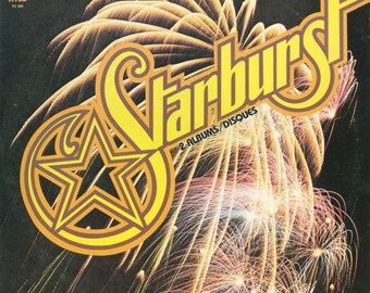 Starburst various artists DOUBLE vinyl record album LP rock Compilation