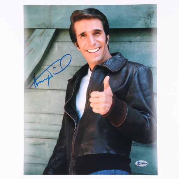 Henry Winkler 直筆サイン入りユニフォーム ヘンリーウィンクラー