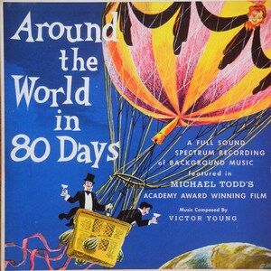 The Cinema Sound Stage Orchestra – Around The World In 80 Days album vinyl record LP